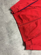 RED/NAVY VINTAGE ADIDAS TRACKJACKET - 2000s - M/L