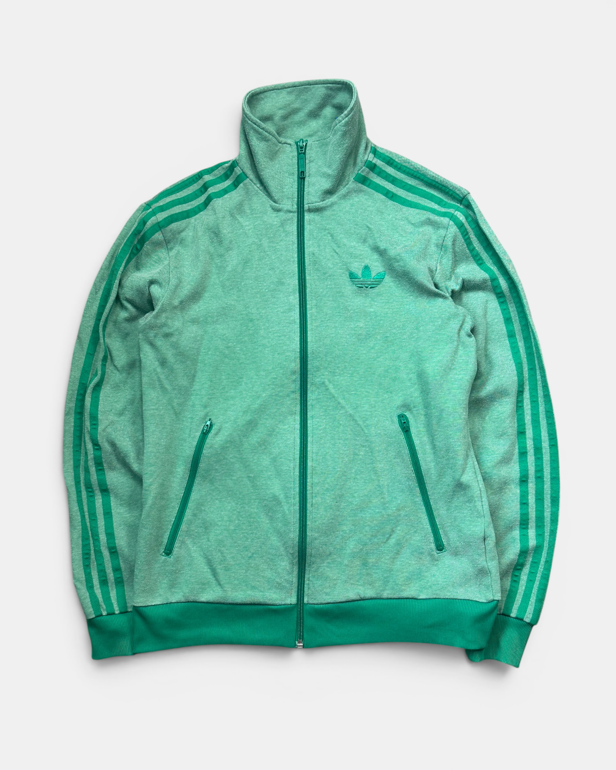 GREEN VINTAGE ADIDAS RETRO FIREBIRD 2000S TRACKJACKET