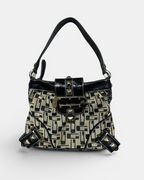 VINTAGE GUESS BAG LOGO LEOPARD RARE