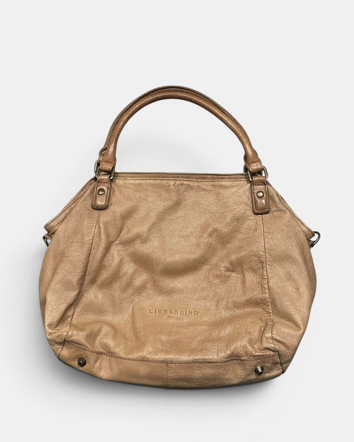 VINTAGE LIEBESKIND CITY BAG STYLE LEATHER RARE SHOULDER BAG