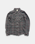GREY VINTAGE TRUE RELIGION FLANNEL (W)