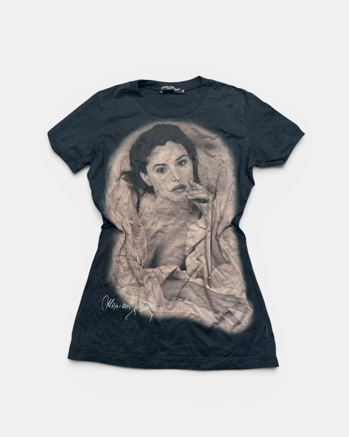 BLACK VINTAGE DOLCE & GABANNA WOMEN T-SHIRT (W)