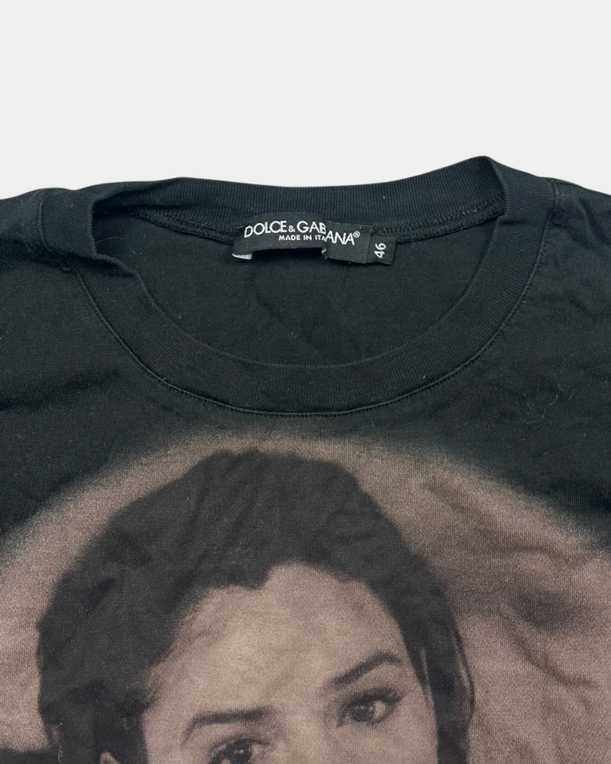 BLACK VINTAGE DOLCE & GABANNA WOMEN T-SHIRT (W)