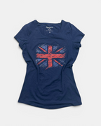 NAVY VINTAGE PEPE JEANS UK RARE TOP (W)