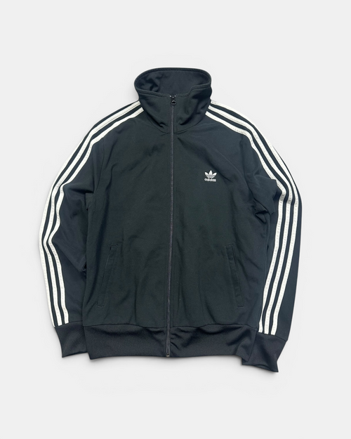 BLACK/WHITE VINTAGE ADIDAS RETRO FIREBIRD TRACKSUIT BOOCTCUT FLARED (W)