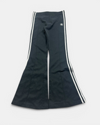 BLACK/WHITE VINTAGE ADIDAS RETRO FIREBIRD TRACKSUIT BOOCTCUT FLARED (W)