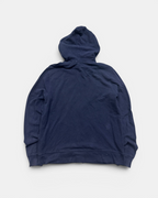 NAVY POLO RALPH LAUREN PONY ZIP HOODIE (W)