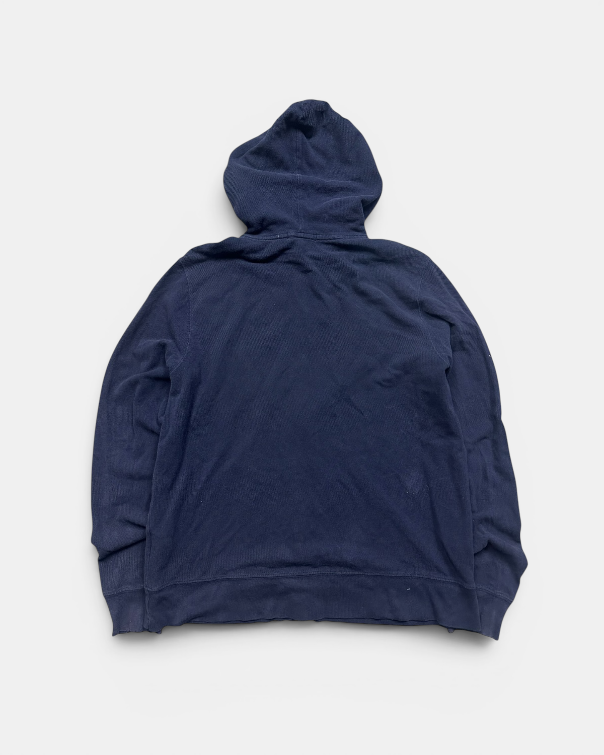 NAVY POLO RALPH LAUREN PONY ZIP HOODIE (W)