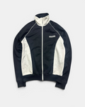 BLACK/WHITE VINTAGE ADIDAS RETRO BECKENBAUER TRACKJACKET 2000S