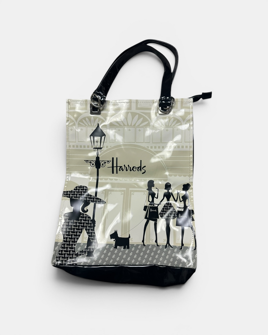VINTAGE HARRODS TORE BAG Y2K