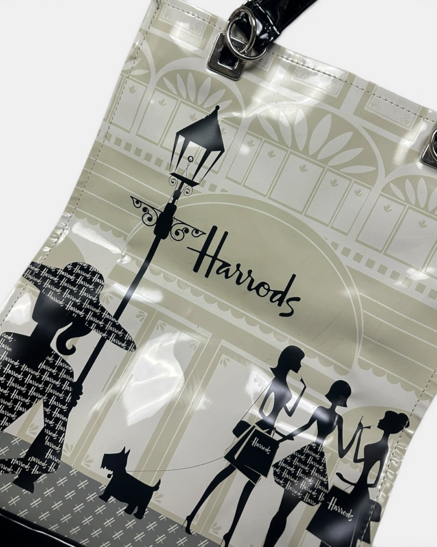 VINTAGE HARRODS TORE BAG Y2K